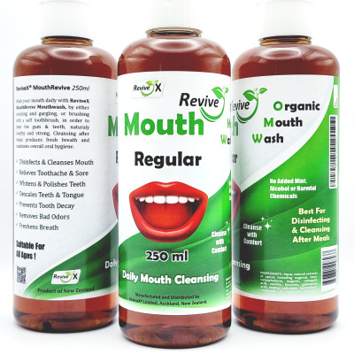 ReviveX MouthRevive - Organic Mouthwash (Regular) 250ml