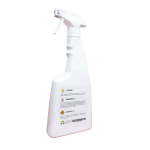 XO2 CHEMS Hydrogen Peroxide 3% Solution Spray Bottle With Safety Switch | 750 ml (Tech Grade)